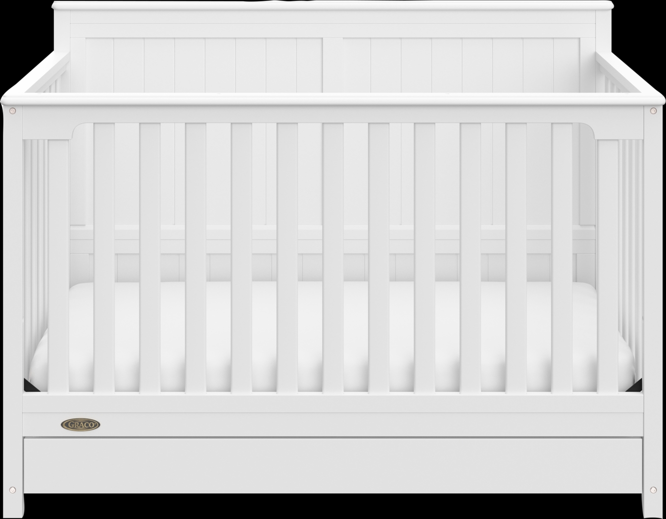 Maralah I White Convertible Crib - Thumbnail - Image 7