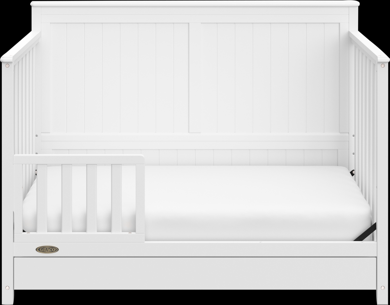 Maralah I White Convertible Crib - Thumbnail - Image 10