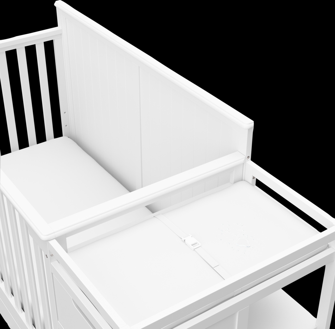 Kids Maralah II White Convertible & Changing Table - Thumbnail - Image 10