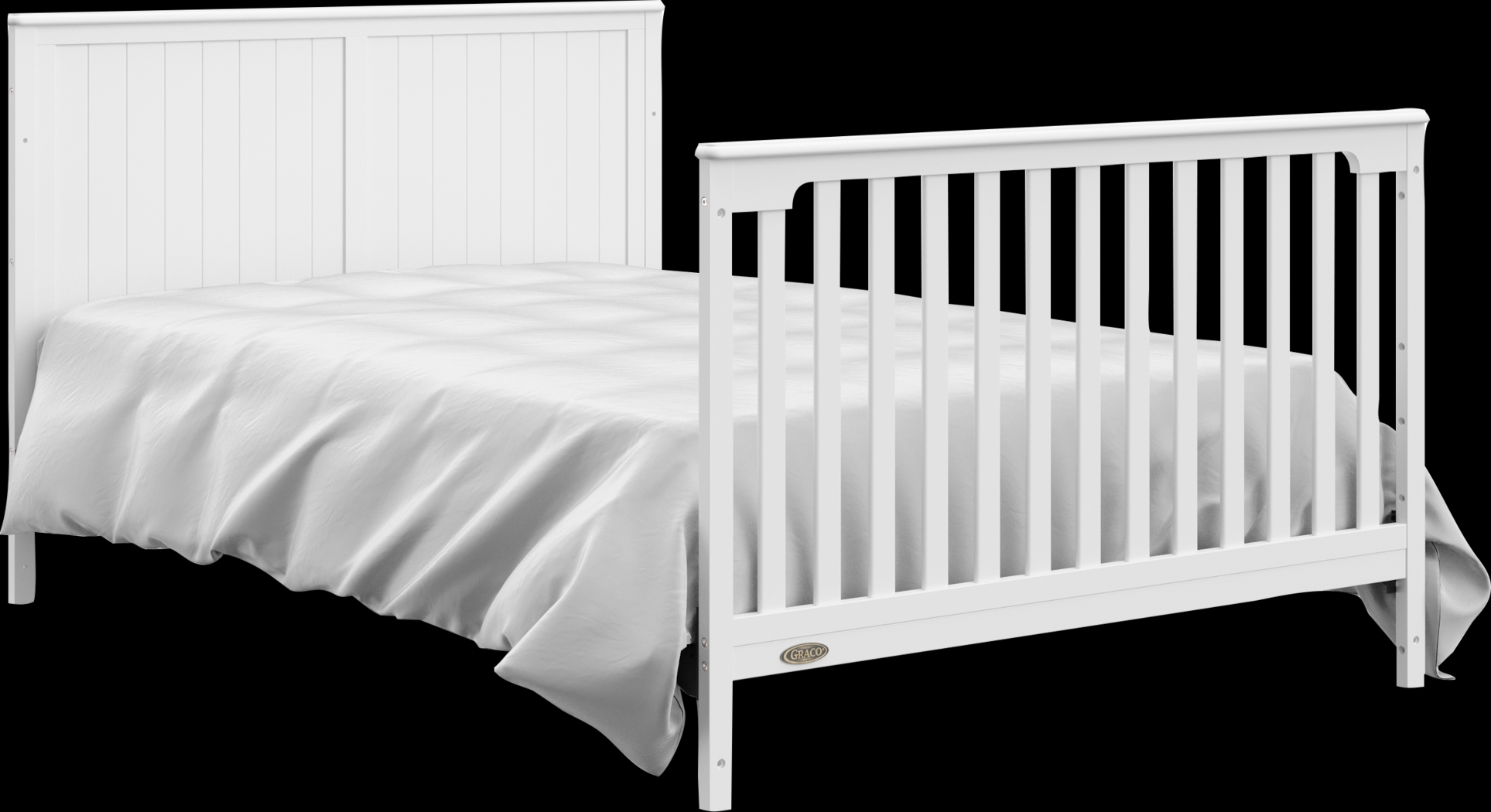 Kids Maralah II White Convertible & Changing Table - Thumbnail - Image 11