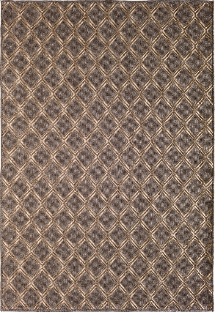 Marana Brown 6' x 9' Indoor/Outdoor Rug - Thumbnail - Image 1