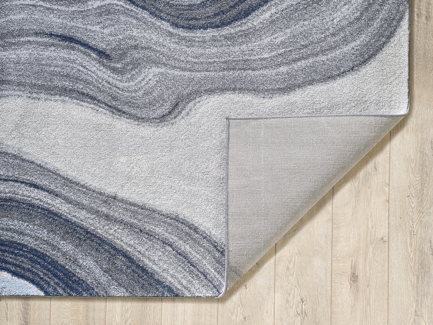 Maranigan Blue/Gray 7'10 x 10'10 Rug - Thumbnail - Image 4