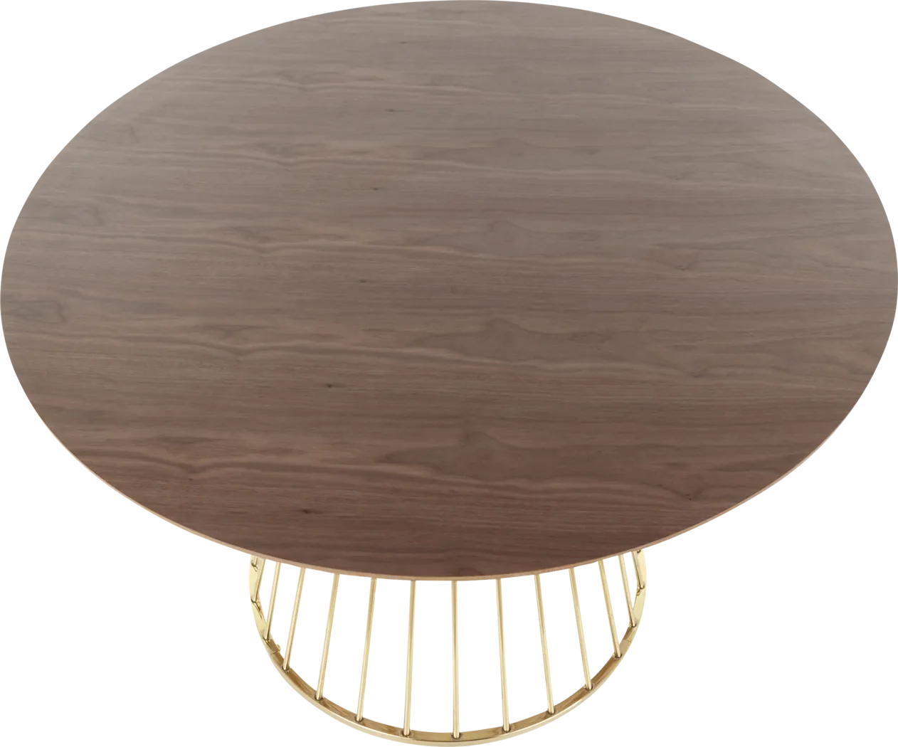 Marann Walnut Dining Table - Thumbnail - Image 2