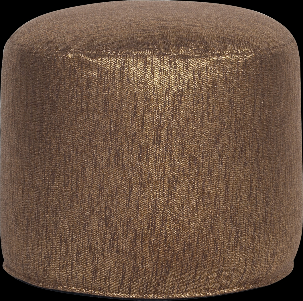 Marbee Brown Pouf - Thumbnail - Image 1