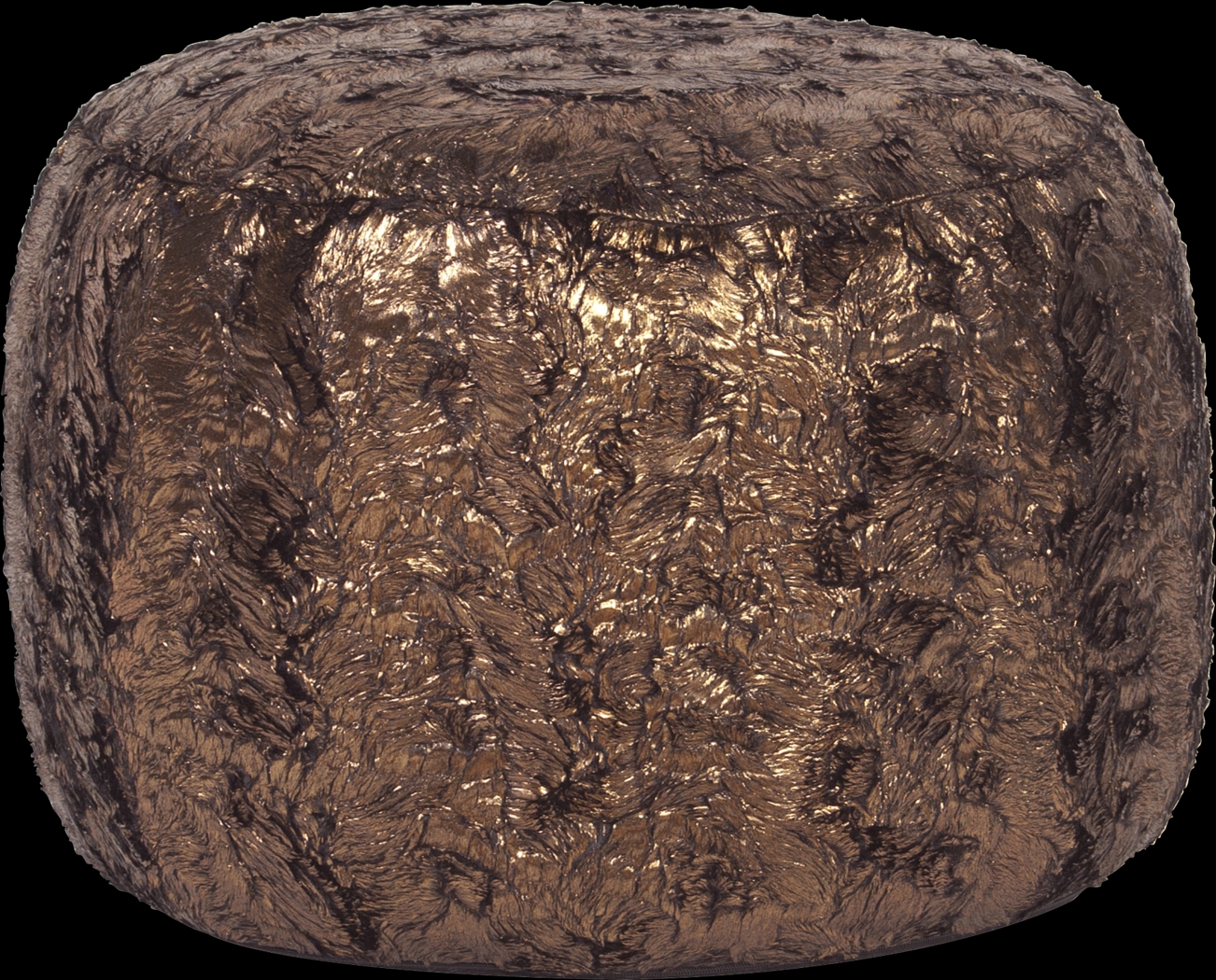 Marbee Gold Pouf - Thumbnail - Image 1