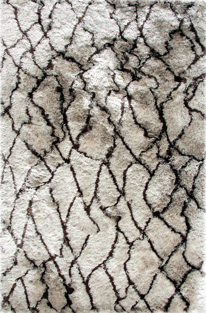 Marbled Shag Taupe 8' x 10' Rug - Thumbnail - Image 1
