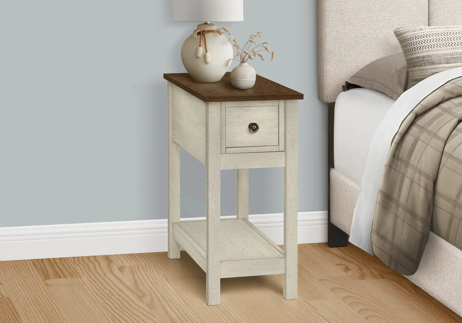 Marblesys White Nightstand - Thumbnail - Image 2