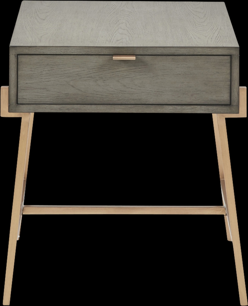 Marblow Gray End Table - Thumbnail - Image 2