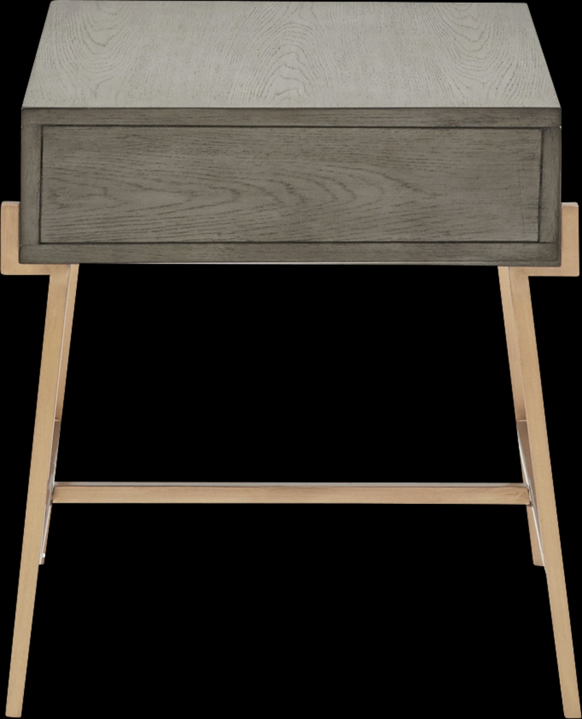 Marblow Gray End Table - Thumbnail - Image 5