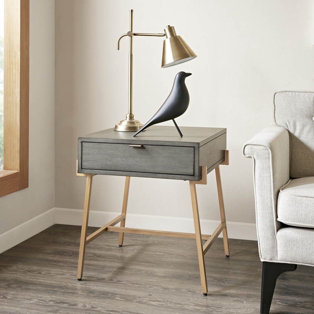 Marblow Gray End Table - Thumbnail - Image 10