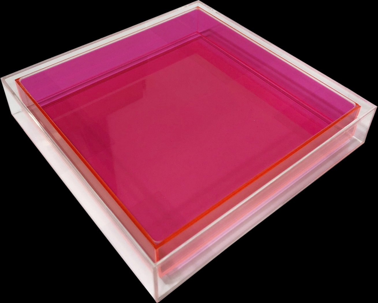 Marbridge Hot Pink Tray - Thumbnail - Image 1