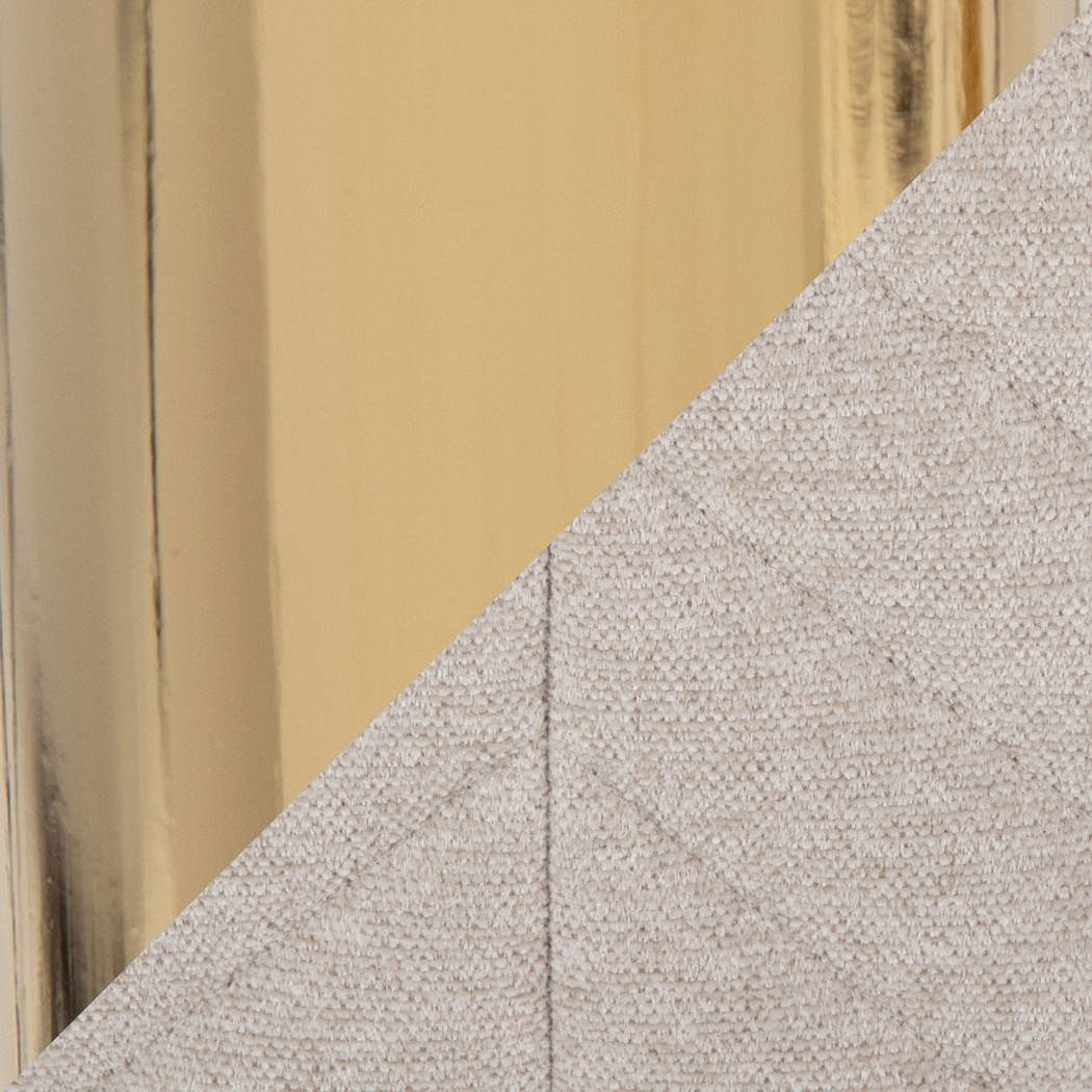 Marcei Beige Adjustable Swivel Barstool, Set of 2 - Thumbnail - Image 9