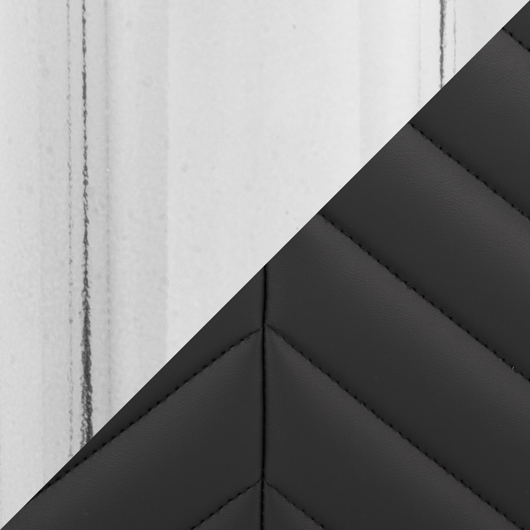 Marcei II Black Adjustable Swivel Barstool, Set of 2 - Thumbnail - Image 9