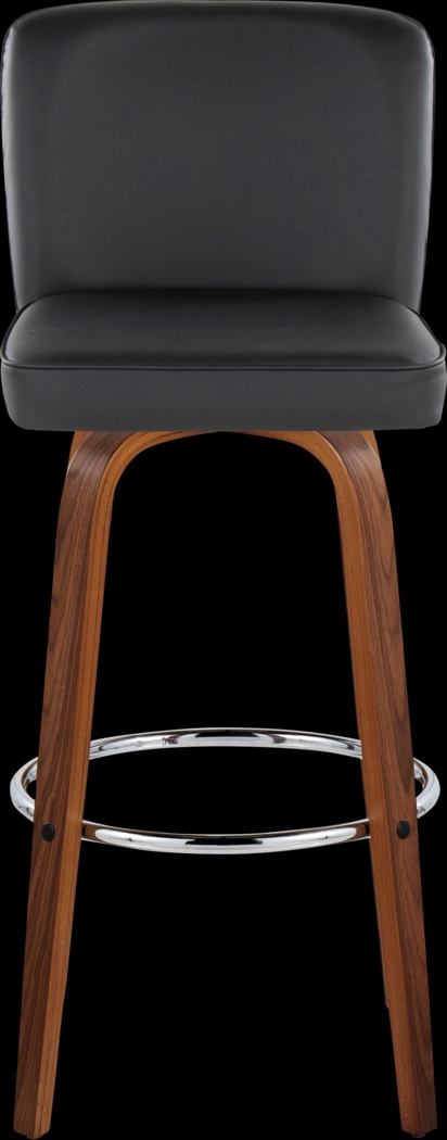 Marcei IV Black Swivel Barstool, Set of 2 - Thumbnail - Image 10