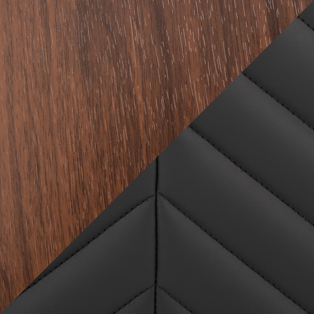 Marcei IV Black Swivel Counter Height Stool, Set of 2 - Thumbnail - Image 11