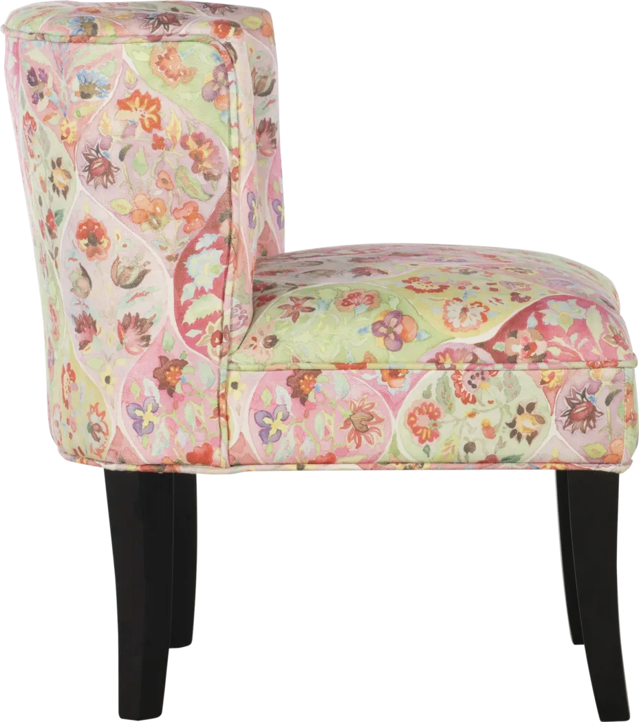 Marcellina Pink Accent Chair - Thumbnail - Image 3