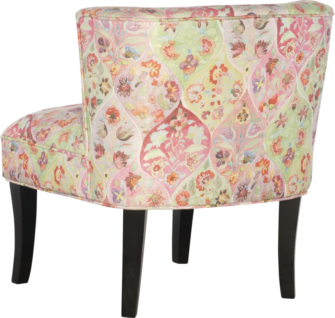 Marcellina Pink Accent Chair - Thumbnail - Image 4