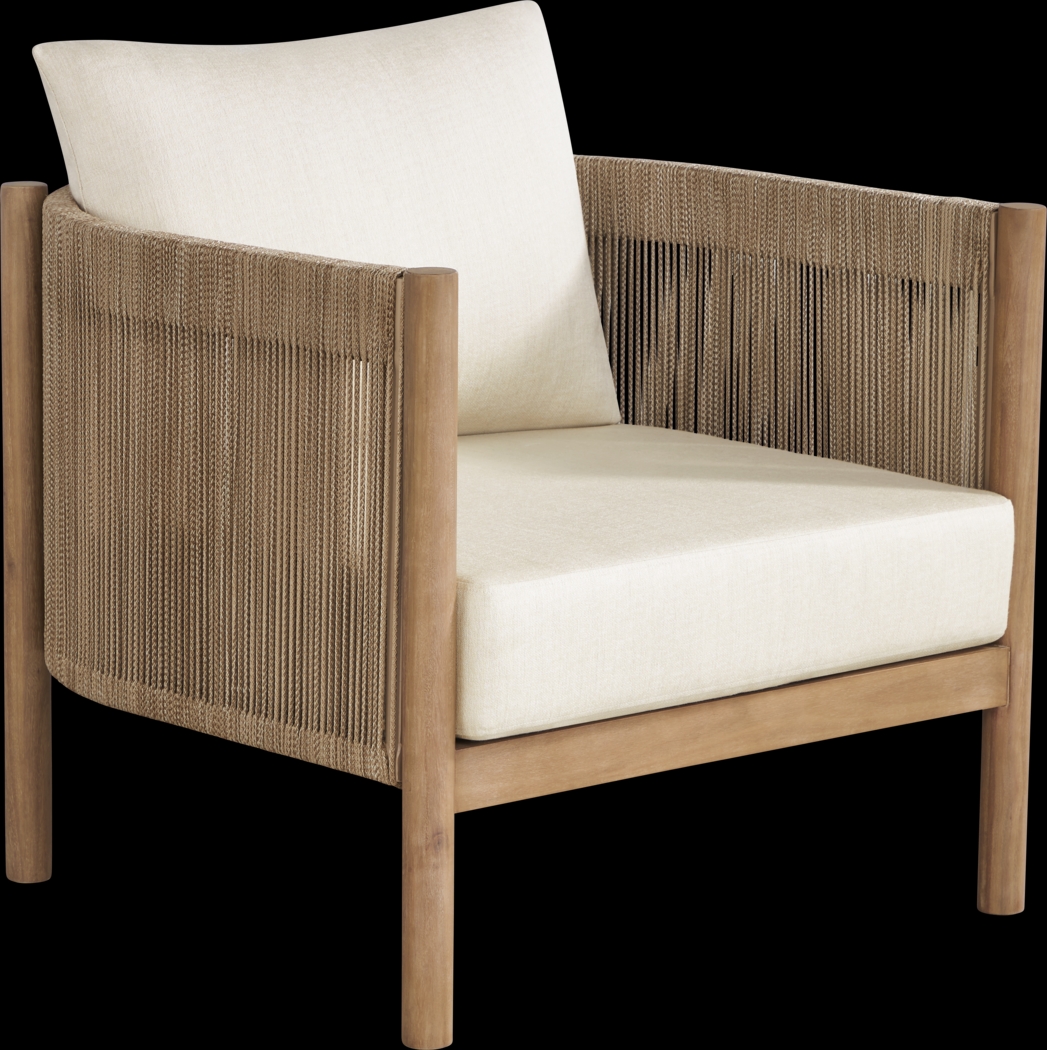 Marche Beige 6 Pc Outdoor Chat Set - Thumbnail - Image 2