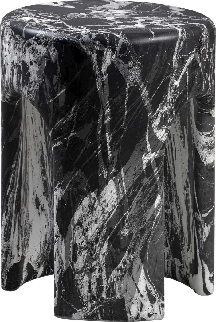 Marcita Black Accent Side Table - Thumbnail - Image 1