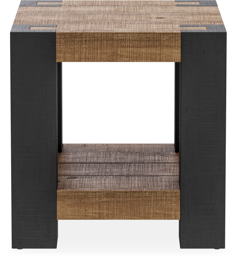 Marco Natural Square End Table - Thumbnail - Image 2