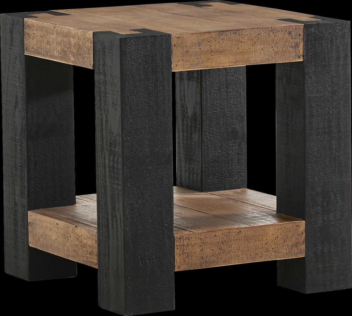 Marco Natural Square End Table - Thumbnail - Image 1
