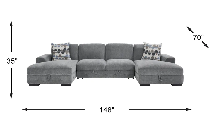 Dimension Image. Please refer to the Dimension Tab on this page for dimension details.