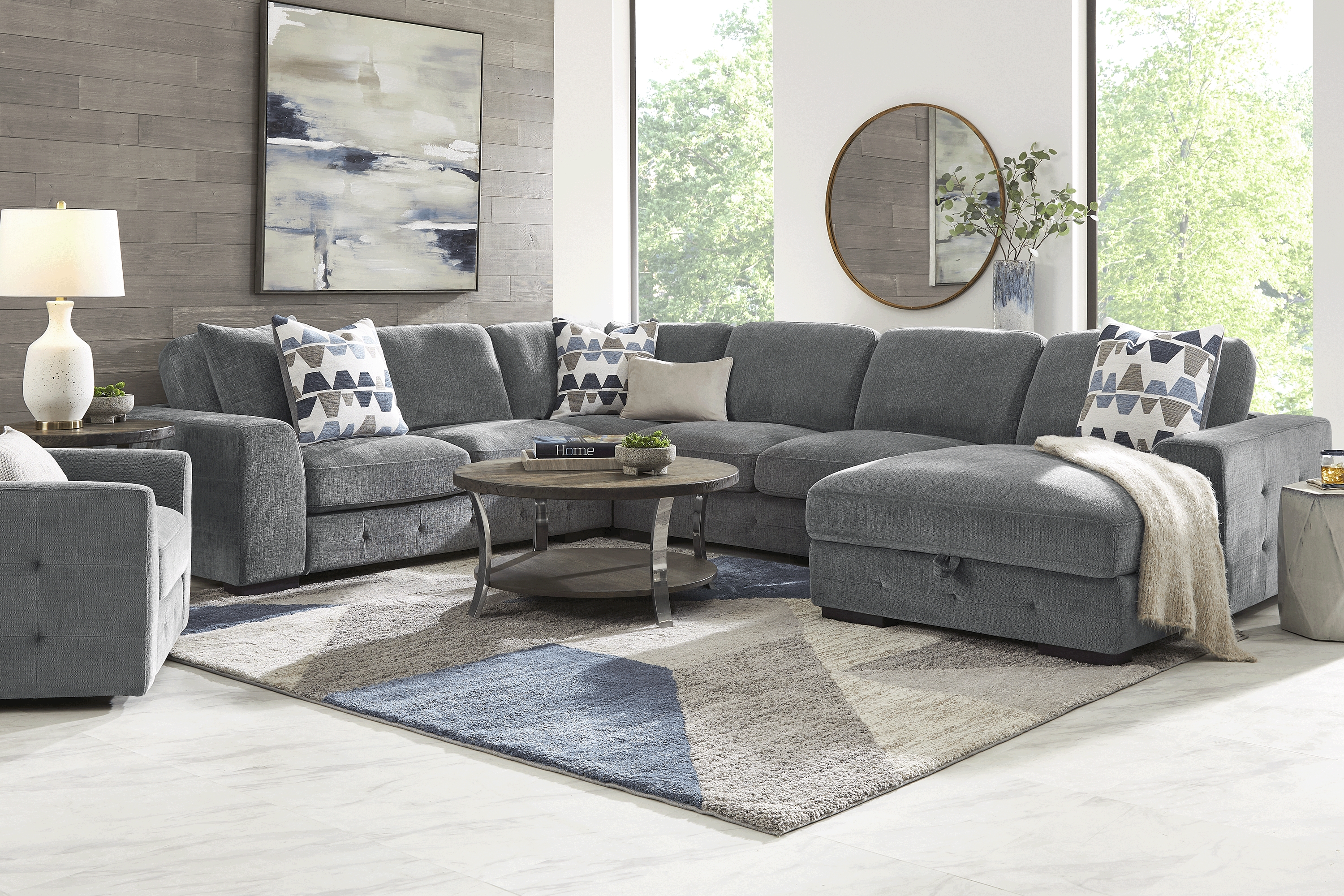 Marcola Ash 4 Pc Sleeper Sectional - Thumbnail - Image 2