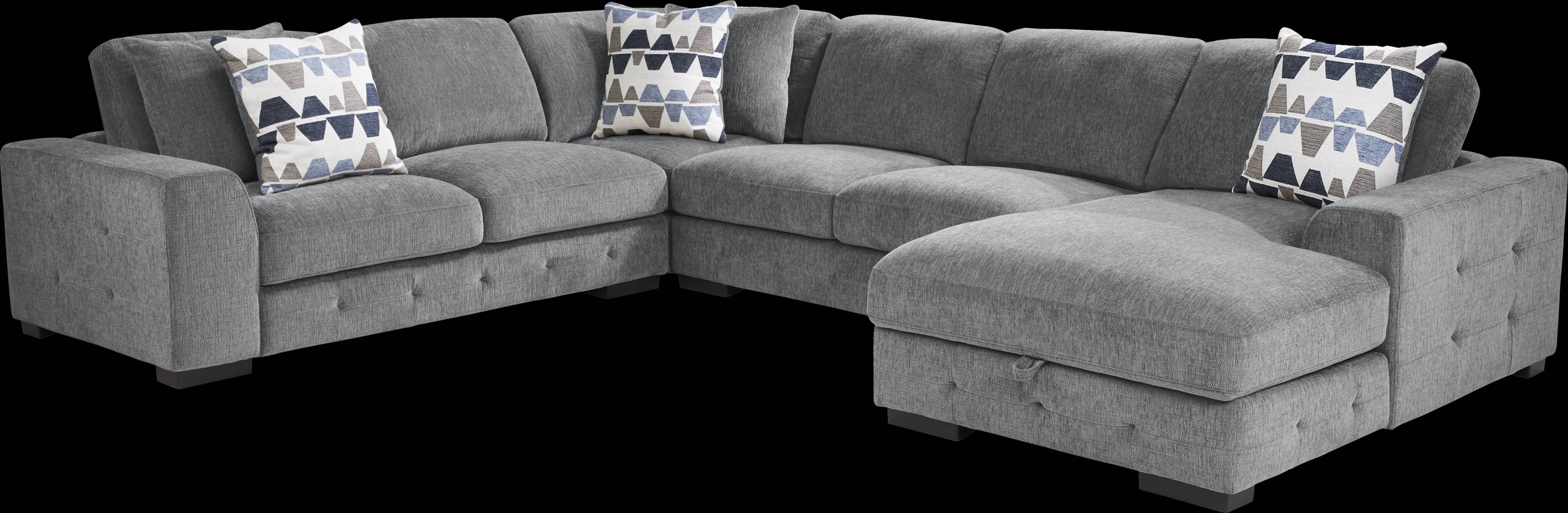 Marcola Ash 4 Pc Sleeper Sectional - Thumbnail - Image 1