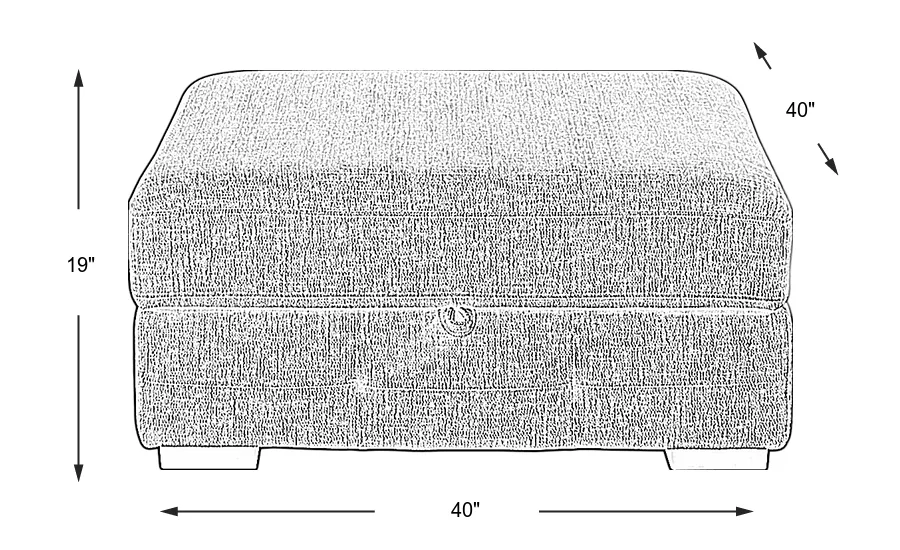 Dimension Image. Please refer to the Dimension Tab on this page for dimension details.