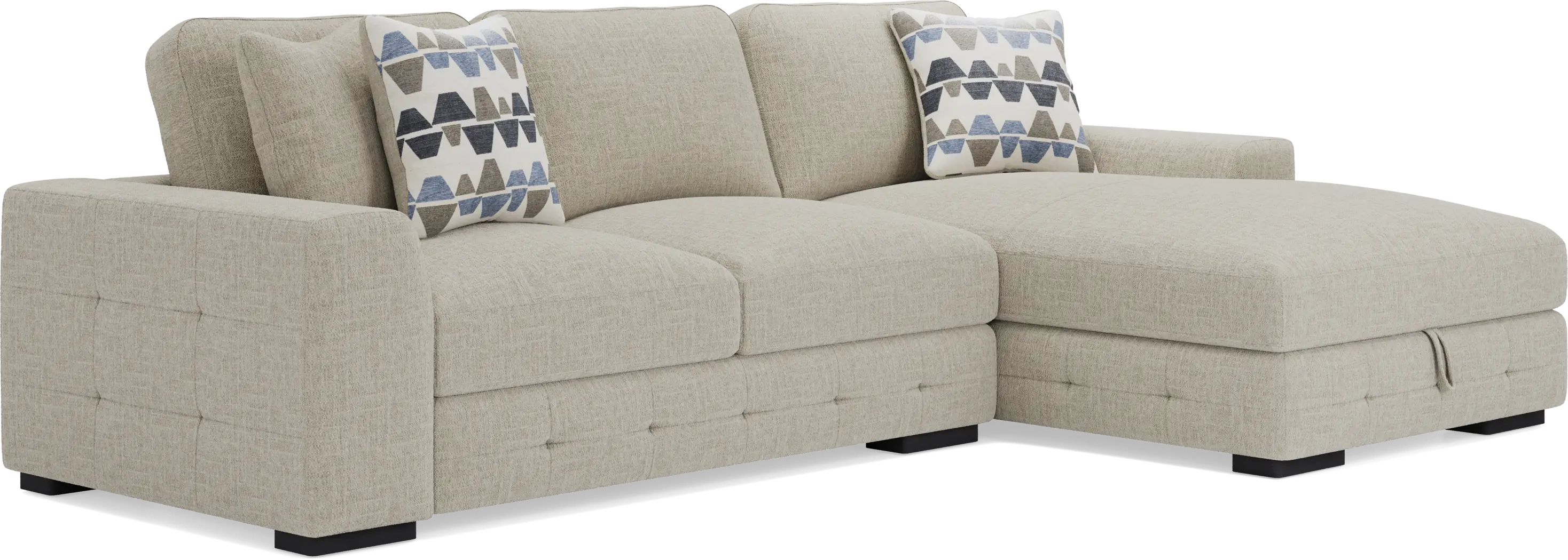 Marcola Sand 2 Pc Sleeper Sectional - Thumbnail - Image 3