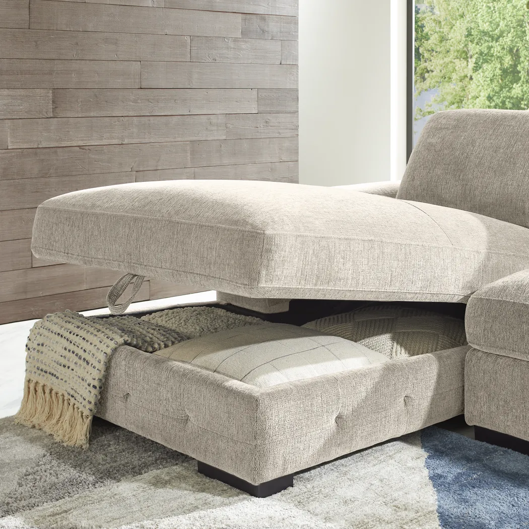 Marcola Sand 2 Pc Sleeper Sectional - Thumbnail - Image 3