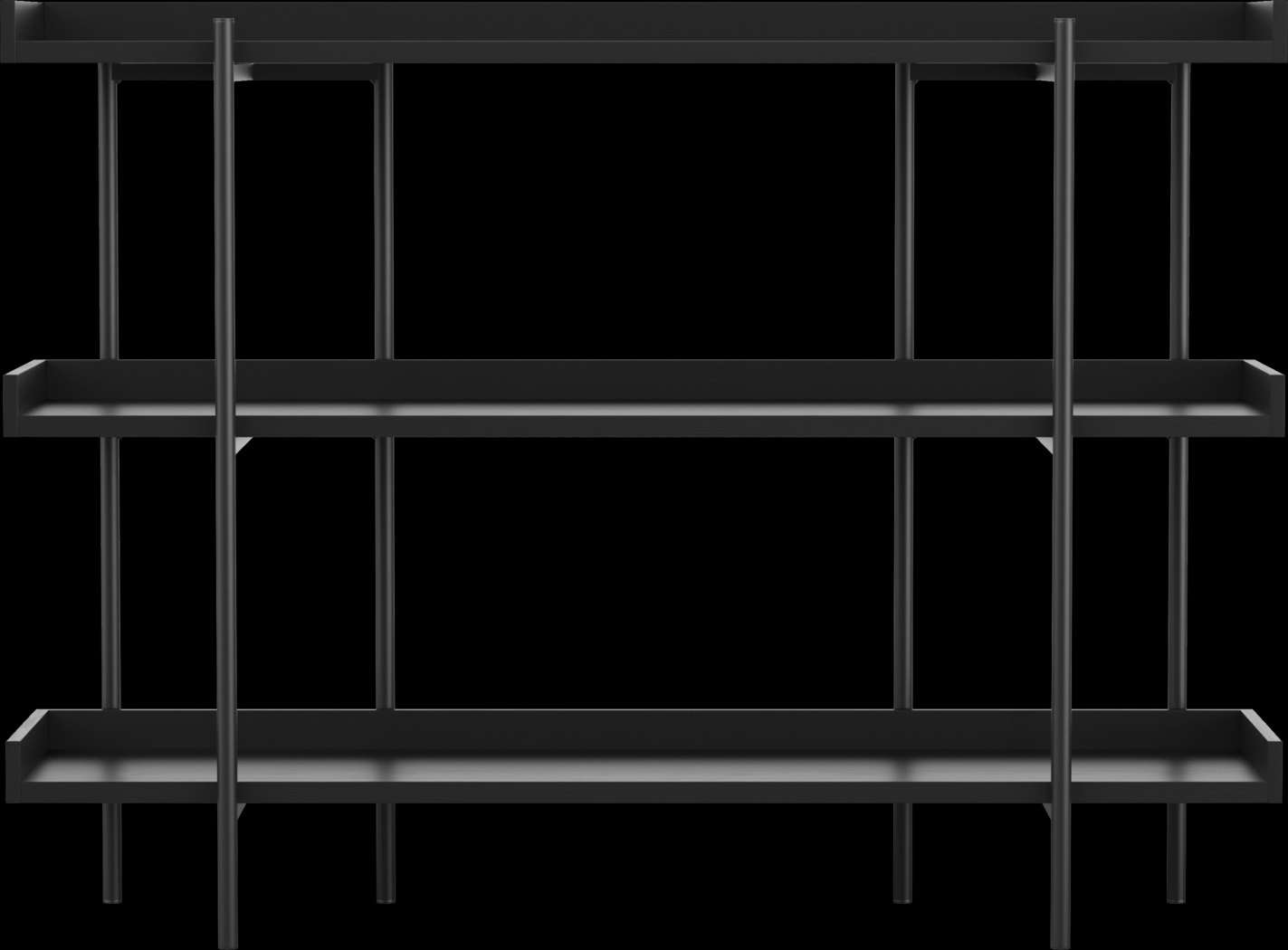 Marek Black Bookshelf - Thumbnail - Image 6