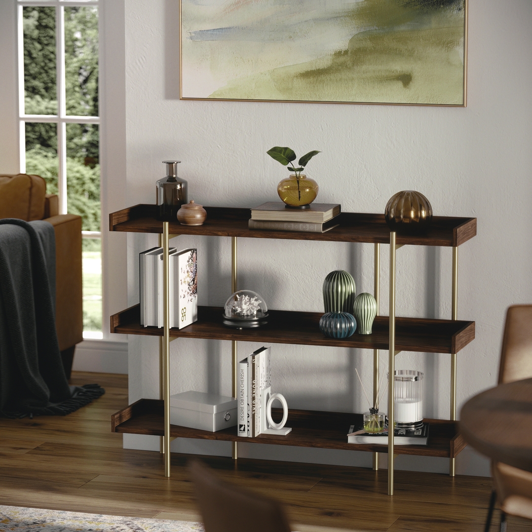 Marek Brown Bookshelf - Thumbnail - Image 2