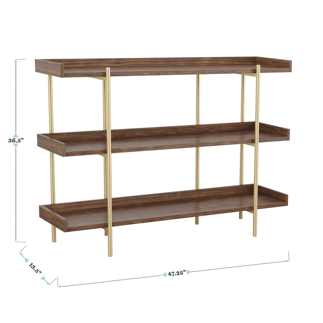 Marek Brown Bookshelf - Thumbnail - Image 11