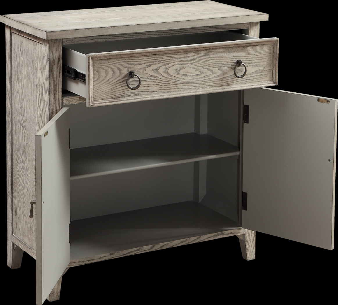 Marfil Beige Two Door Accent Cabinet - Thumbnail - Image 3