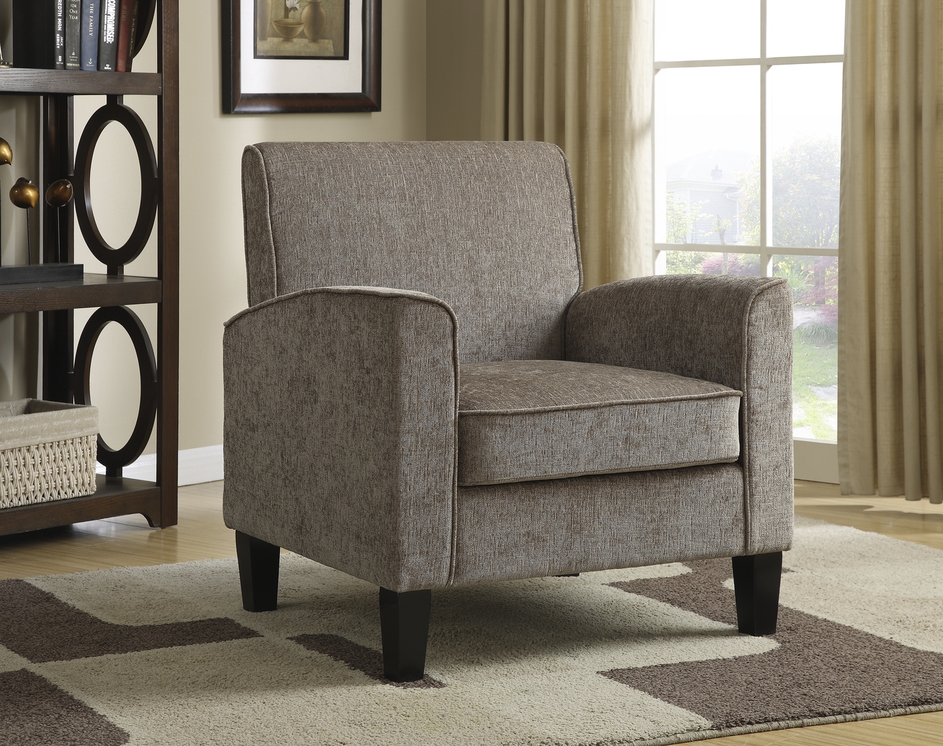 Margate Taupe Accent Chair - Thumbnail - Image 3