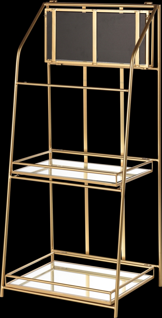 Margatha Gold Bookcase - Thumbnail - Image 3