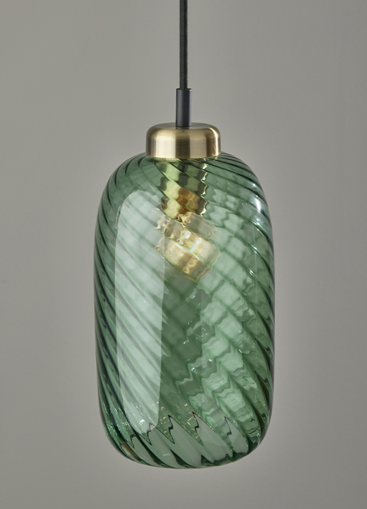 Marge Point Green Pendant - Thumbnail - Image 3