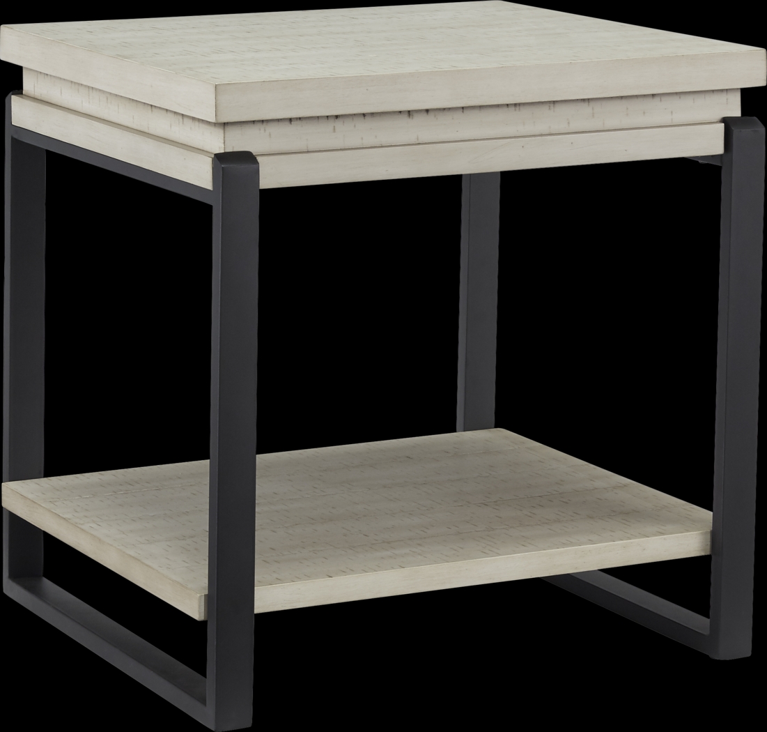 Marginella Ivory End Table - Thumbnail - Image 1