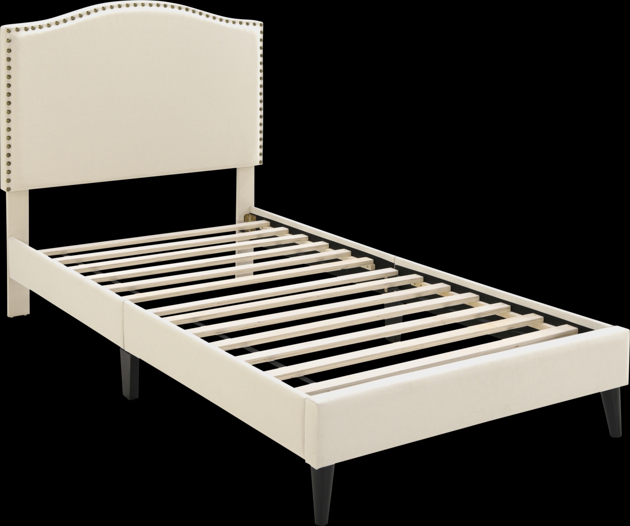 Margrove Beige Twin Bed - Thumbnail - Image 4