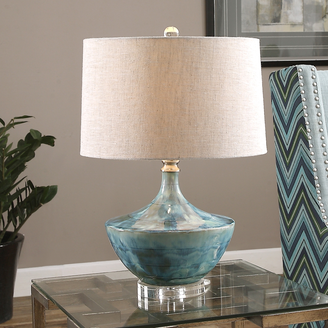 Mariana Moor Blue Lamp - Thumbnail - Image 2