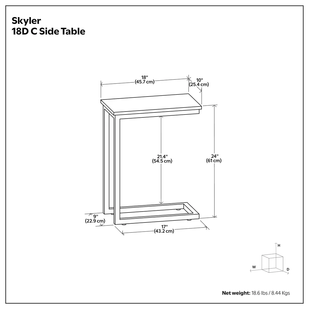 Marianne Black Side Table - Thumbnail - Image 3