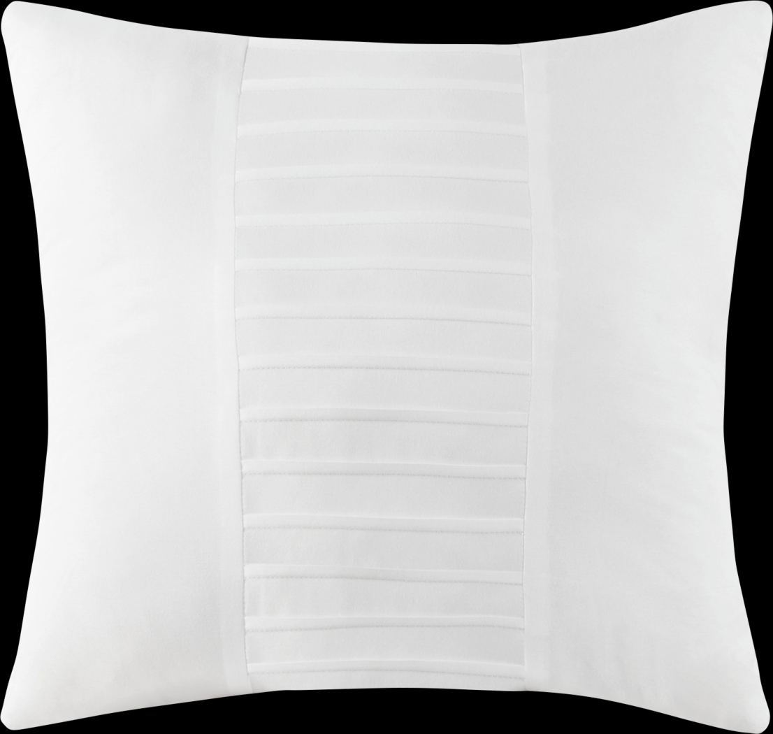 Maricka White 8 Pc King Comforter Set - Thumbnail - Image 12