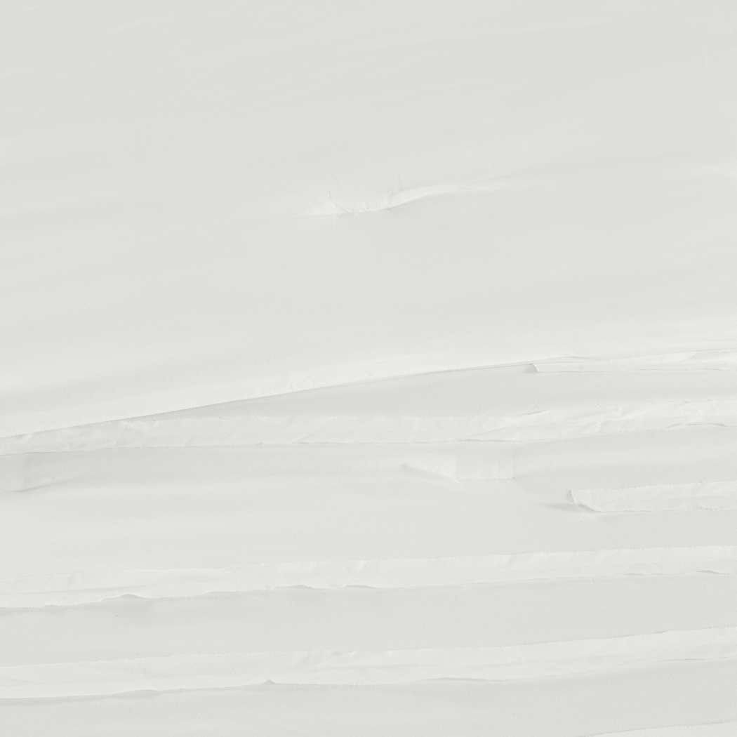 Maricka White 8 Pc Queen Comforter Set - Thumbnail - Image 9