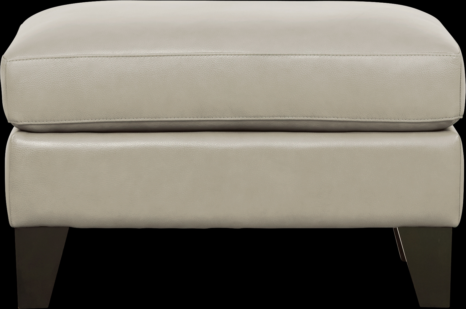 Marielle Bone Leather Ottoman - Thumbnail - Image 2