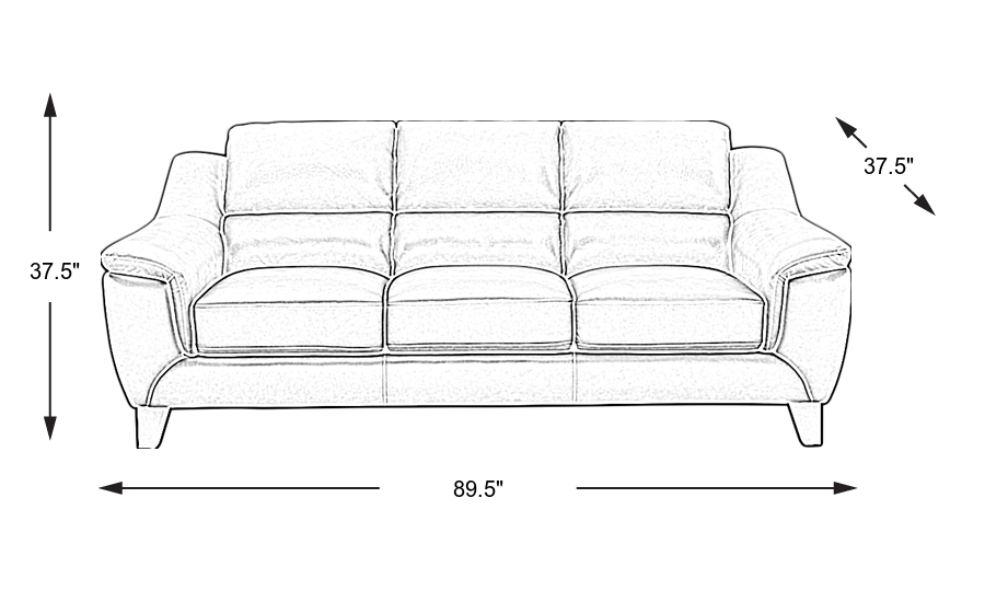 Dimension Image. Please refer to the Dimension Tab on this page for dimension details.