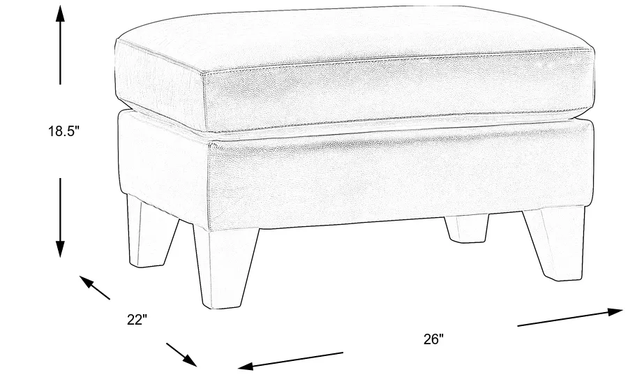 Dimension Image. Please refer to the Dimension Tab on this page for dimension details.