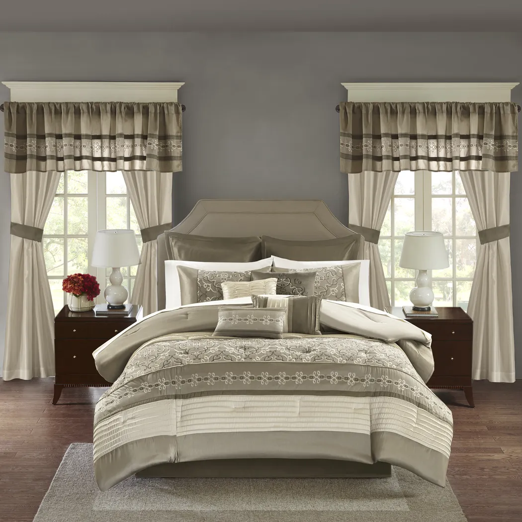 Marienne Natural 24 Pc King Room in a Bag - Thumbnail - Image 1