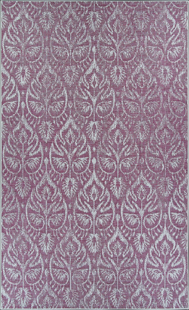 Mariet Plum 7'6 x 10'9 Indoor/Outdoor Rug - Thumbnail - Image 1