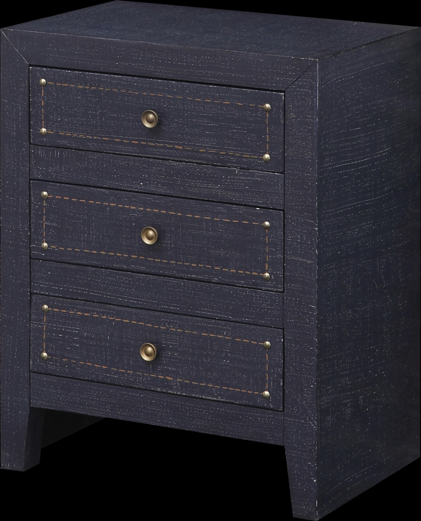 Marika Denim Accent Cabinet - Thumbnail - Image 1